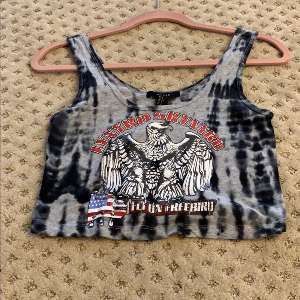 Lynyrd Skynyrd crop tank